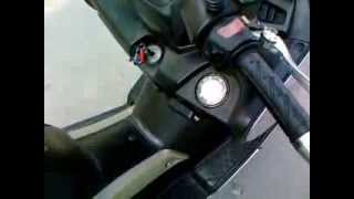 Kymco xciting 500 car exhaust [upl. by Eet]