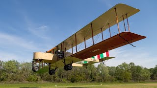 Replica Caproni Ca3 Bomber Flies [upl. by Colton]