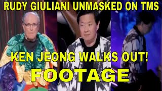 Rudy Giuliani UNMASKED Ken Jeong WALKS OUT of THE MASKED SINGER FOOTAGE  Jack in The Box UNMASKED [upl. by Knick]