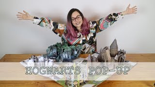 Harry Potter 3 Boyutlu Maket Kitap İncelemesi  A PopUp Guide to Hogwarts Full Review [upl. by Nirihs89]