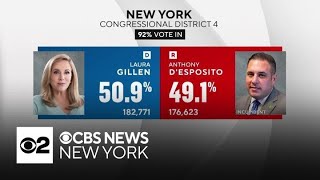 Laura Gillen declares victory in NY04 creating potential House race split on Long Island [upl. by Harris]