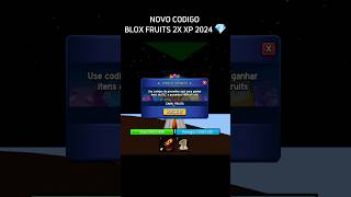 Novo Codigo blox fruits 2xp 💎 2024  shorts roblox [upl. by Cissej326]