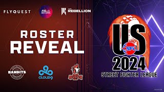 Street Fighter League ProUS 2024  FULL Roster Reveal [upl. by Dust]