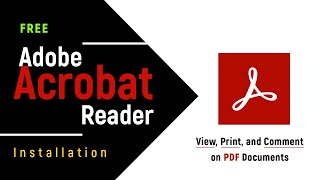 How to Download amp Install Adobe Acrobat Reader for Free on Windows 1110 PC or Laptop 2024 [upl. by Aerdnas]