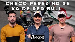 Checo Pérez no se va de Red Bull  Desde el Paddock  Capítulo 26 [upl. by Airda]