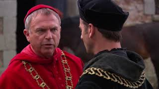 Thomas More and Wolsey The Tudors Scene [upl. by Sigfried]