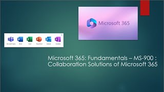 Microsoft 365 Fundamentals MS900  Collaboration Solution of Microsoft 365 office365 m365 [upl. by Keeley940]