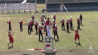 Lejeune High School Marching Band at Greene Central High School 10262024 [upl. by Refotsirc]