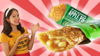 ¡REVIVO EL PAY DE MANZANA DE MCDONALDS FRITO CASERO  La Cooquette [upl. by Nodnarbal]