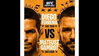 MATEUSZ GAMROT vs DIEGO FERREIRA  UFC Fight Night 45 [upl. by Eyaf]