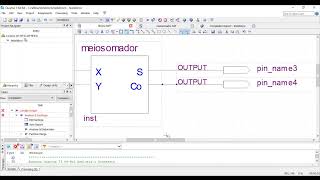 FPGA Quartus II  Tutorial de criação de blocos [upl. by Bashemeth]