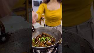 Aadhi GOBHI🥦 se banaya sabke liye snacks😳 nehabisht cooking pahadi manchurian ytshortsindia [upl. by Berstine873]