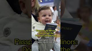 🌟 Family Adventures Await Get Your Childs Passport Easily 🌟 [upl. by Rosalynd]