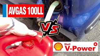 I Put Airplane Fuel in my Car 100 Octane Avgas vs Shell VPower in Citroen C1 CityBugAygo107 [upl. by Enos80]