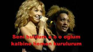 Hadise  Baksana with Lyrics [upl. by Esirec819]