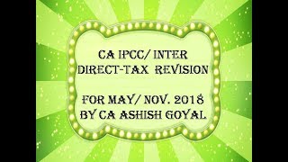 CA IPCC Inter  May 2018  Revision  IFOS PGBP  Part 1 [upl. by Torbert]