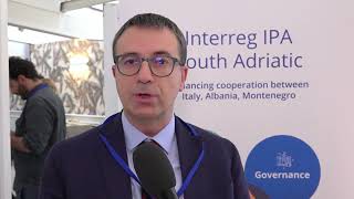 Interreg IPA South Adriatic  Crescenzo Antonio MARINO interview [upl. by Craig]