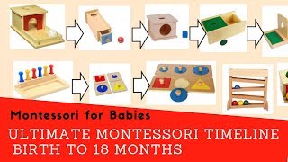 Montessori Timeline of Activities for 018 Months [upl. by Eahsal576]