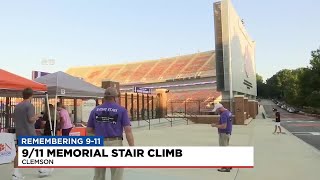 911 memorial stair climb in Clemson [upl. by Atrice]