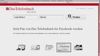 Das Telefonbuch online Kampagne 2013 [upl. by Mathias749]