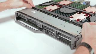 PowerEdge M820  Hard Drive Backplane [upl. by Odnalor373]