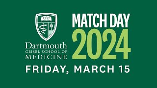 Match Day 2024  Geisel School of Medicine at Dartmouth [upl. by Herve44]