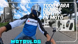 Los Accesorios que Necesitas para Grabar Videos en Moto [upl. by Royd]