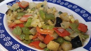 Salteado de Verduras [upl. by Jory]