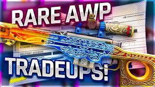 TRADEUPS  AWP  GUNGNIR  DRAGON LORE  PRINCE  CRAZY [upl. by Nednyl]