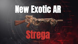 New Exotic AR Strega  Negotiators Dilemma Build  The Division 2 PTS [upl. by Roleat]