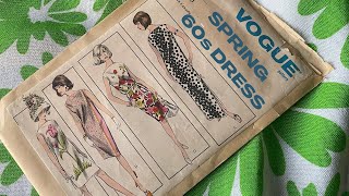 How to sew an easy spring 1960s sheath dress [upl. by Uhile359]