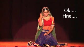 Fun times with Krishna  Storytelling in Kathak Dance  Antara Bhardwaj [upl. by Farhi963]