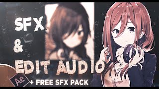 Full In Depth SFX Tutorial  After Effects FREE SFX PACK [upl. by Riatsila]