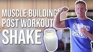 Muscle Building Shake Recipe with Secret Ingredient [upl. by Dnilasor]