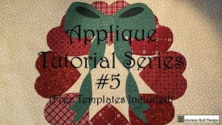 Appliqué Basics Tutorial Series – Episode 5 handstitching [upl. by Savell]