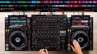 PRO DOES INSANE MIX ON THE CDJ3000 amp DJMV10  Fast and Creative DJ Mixing [upl. by Valry72]