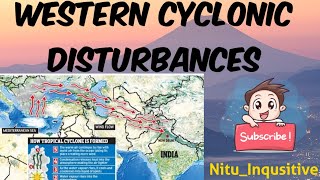 Western disturbance  Geography  Competitive Exam  CBSE [upl. by Hilliard704]