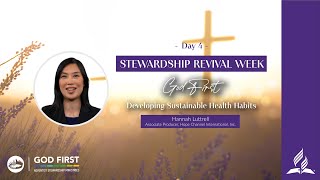 Stewardship Week of Revival Developing Sustainable Healthy Habits [upl. by Pia513]