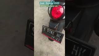 jual honda scoopy 2022 dokumen lengkap pajak hidup S tuban kondisi sangat istimewa low kilometer [upl. by Ennovyahs192]