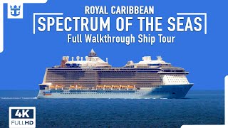 Spectrum of the Seas  Full Walkthrough Ship Tour  Royal Caribbean Cruises [upl. by Lynden]