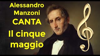 Alessandro Manzoni Il cinque maggio di Alessandro Manzoni poesie Manzoni vita  lucaespo 𝄞 ♫ 🎸 [upl. by Lauer]