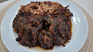 THE MOST Succulent Oxtail Recipe Ever How to make Jamaican Oxtail in a Pressure Cooker Ft TEMU [upl. by Nedearb]