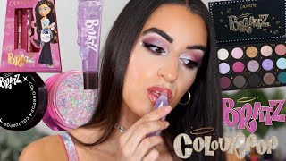 LETS TURN INTO A BRATZ DOLL COLOURPOP x BRATZ MAKEUP COLLECTION TUTORIAL [upl. by Inna]