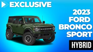 2023 Ford Bronco Sport HYBRID amp ENGINE [upl. by Mcclain]