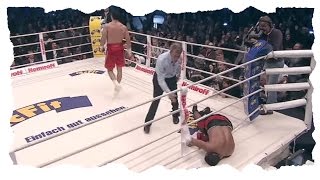 Klitschko vs Chambers – The Knockout Final Rounds 912 [upl. by Nosned]