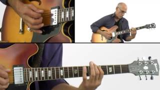 Larry Carlton Guitar Lesson  8 Implying Chords  335 Motifs [upl. by Melisenda]