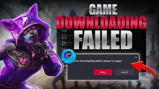 How To Fix Game Downloading Failed Please Try Again on Gameloop  Gameloop Download Failed Error Fix [upl. by Davin]