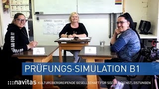 Mündliche Prüfung Deutsch B1  Prüfungssimulation [upl. by Calvano]