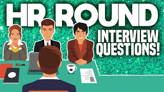 HR ROUND Interview Questions amp ANSWERS How to Pass an HR Round Job Interview [upl. by Ennirac]