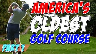 I played the OLDEST Golf Course in America Van Cortlandt Part 1 [upl. by Elexa]